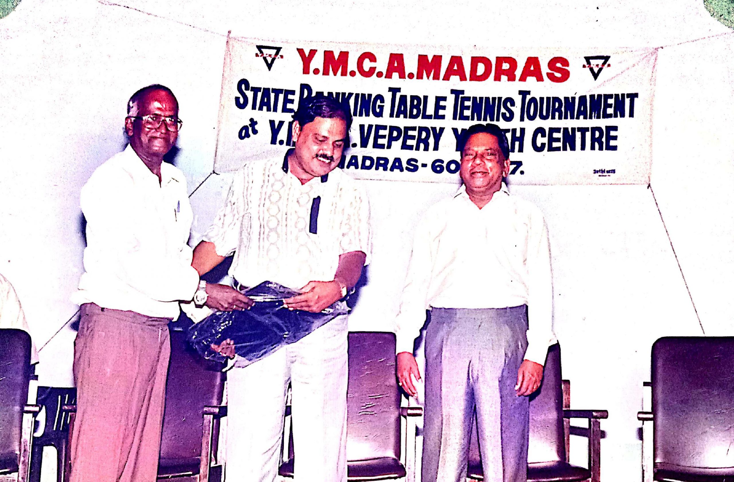 State Ranking Table Tennis YMCA MADRAS