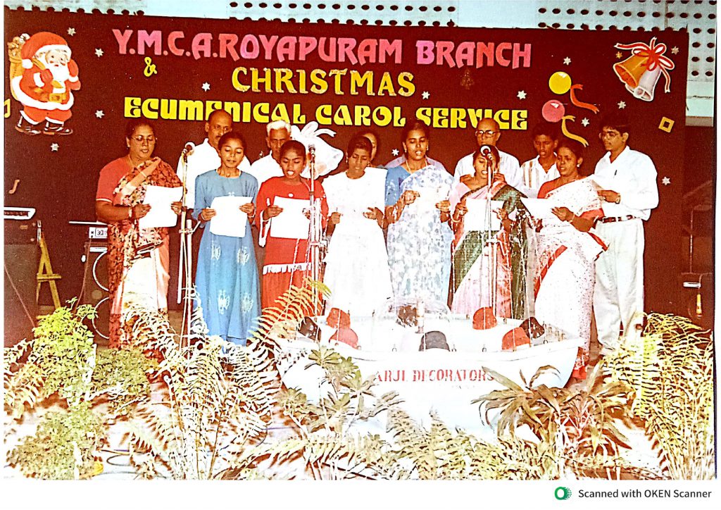 Christmas carol service – Royapuram